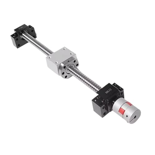 Metal Ball Screw nut end Processing 4pcs Block HGW20CC +HR20 Square Linear Guide Rail 2pcs HGR20 +Ball Screw SFU1605 Ball Screw+BKBF12 Linear Actuator(150mm)