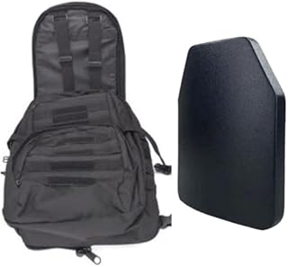 US Survival Solutions Bulletproof Backpack - Durable College & School Backpack | Waterproof Travel Backpack | Gift for Men, Women, Boys, Girls & Students, Black
