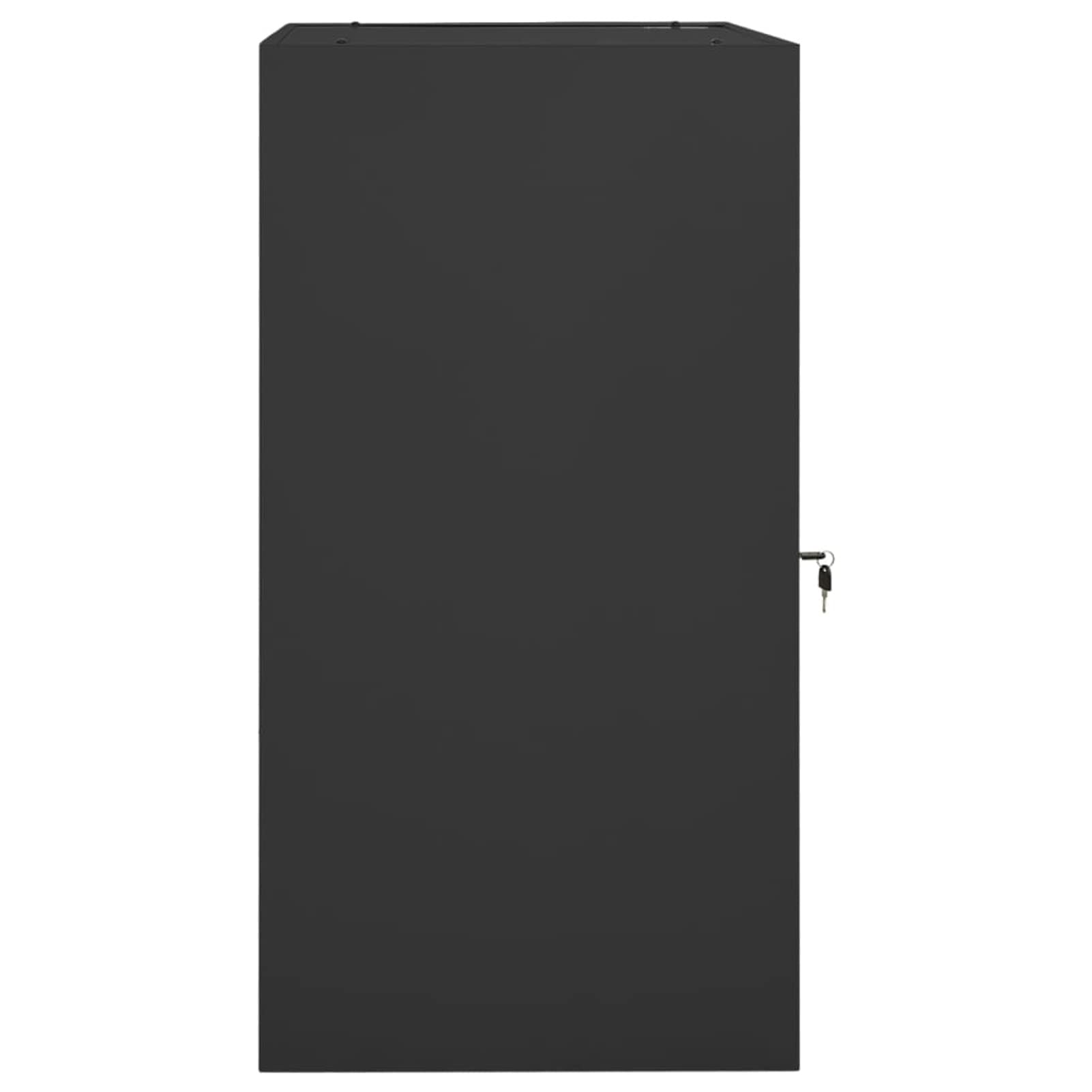 Lechnical Armadio Porta Sella Antracite 53x53x105 cm in Acciaio,Ricreazione all'aperto,Equitazione,Accessori per finimenti per Cavalli,Accessori per Selle,Portasella(SPU:339606)