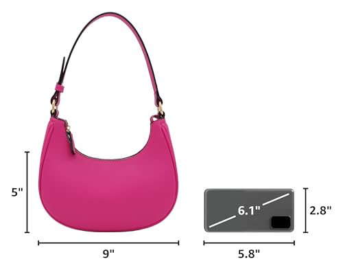 Image of FashionPuzzle Small Crescent Shoulder Bag Underarm Purse