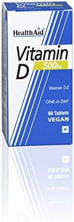HealthAid Vitamin D 500iu - 60 Tablets