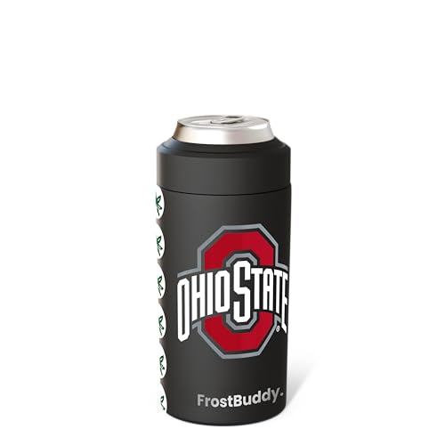 Image of Frost Buddy Universal Can Cooler - Fits 12 & 16 oz Cans & Bottles | 20x colder, cold up to 24 hrs | Fits slim cans & bottles | Sleek, lightweight design | No sweat, no condensation