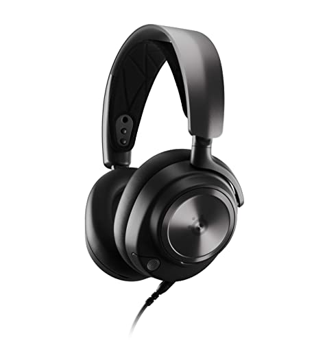 SteelSeries Arctis Nova Pro - Cuffie da gaming multi-sistema - Audio Hi-Res - Audio spaziale a 360° - GameDAC Gen 2 - Microfono ClearCast Gen 2 - PC, PS5, PS4, Switch - Vista 13