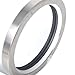 Seal Washer 1pcs Air Compressor Spare Parts Oil Seal, 79 * 99 * 10mm PTFE Lip Oil Seal with Stainless Steel Housing Single Lip and Dual Lip Screw Gasket Lip (Color : 79x99x10 CDLCWBK)