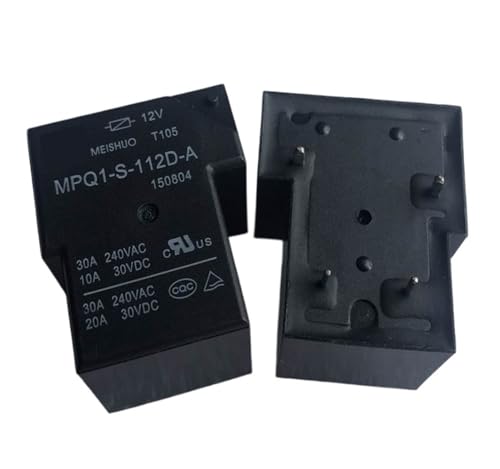 Relé de 4 pines MPQ1-S-112D-A T90-1A-12V-4P-30A para automoción e industria