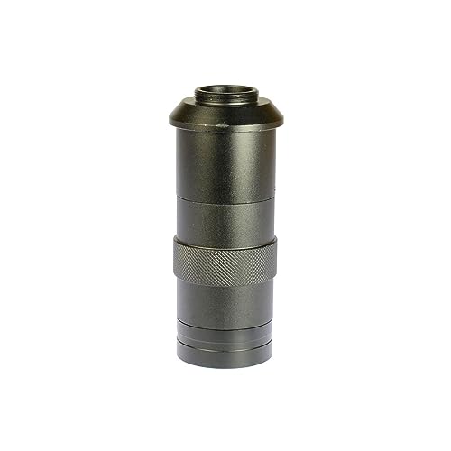 Cámara para microscopio industrial con zoom ajustable y lupa ocular de 40mm de aumento