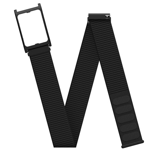 Hexasider Sport Nylon Armband + Rahmen Kompatibel mit Amazfit Helio Strap 22mm Elastisches Verstellbar Arm/Knöchelband Für Amazfit Helio Bicep Strap für Damen Herren
