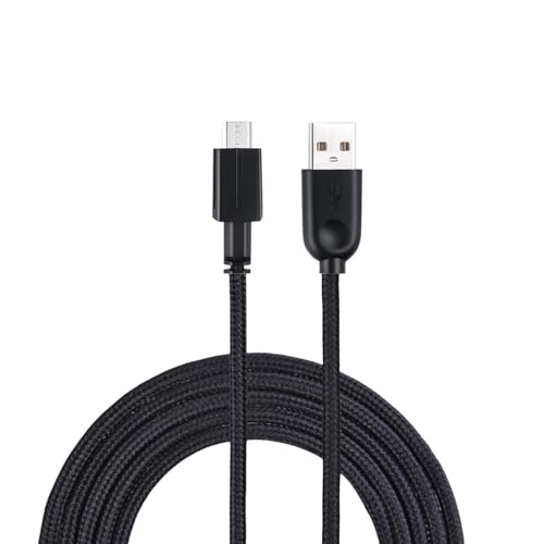 Oxtxuzdm Cable de carga USB de carga rápida para juegos de 610 m, 310 m, con construcción duradera, cable USB de nailon de 200 cm