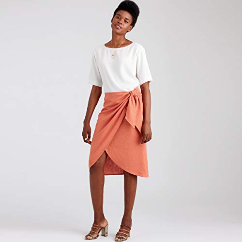 Patron de couture jupe portefeuille Simplicity S9048 D5 - 6