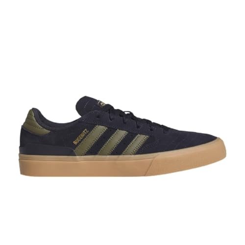 adidas Legink/OLISTR/Goldmt Men's Busenitz Vulc II Legend inkOlive strata/Gold met. 10 US2
