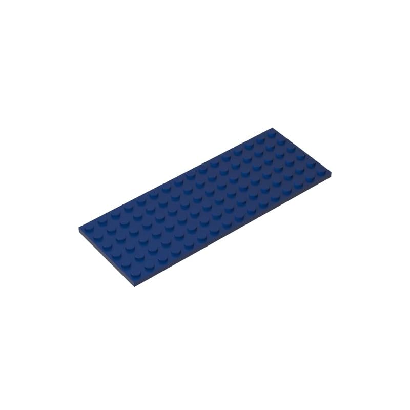 XYEIUGO Compatible with LEGO 3027 Foundation Plate 6x16, Dark Blue, 10 PCS โ image 1