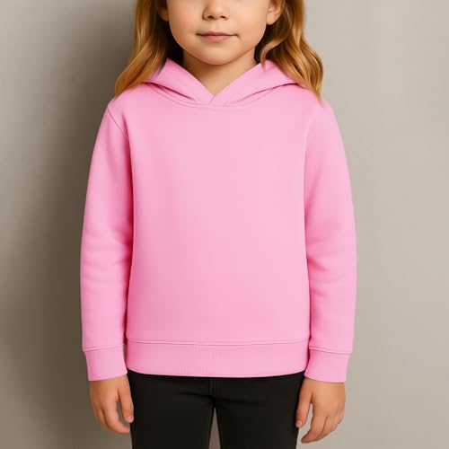 Oversized Hoodies For Girls Cute Fleece Long Sleeve Sweatshirts Hooded Soft Fall Hoodies Y2K Kids Clothes 2-14 Years2