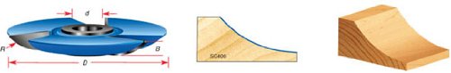Amana Tool SC400 Amana Herramientas de Corte