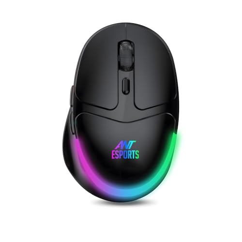 Ant Esports GM325 PRO Mini Wireless Static RGB Gaming Mouse, 2.4G Wireless, 5 Buttons, USB Nano Receiver, Black Ant Esports GM325 PRO Mini Wireless Static RGB Gaming Mouse, 2.4G Wireless, 5 Buttons, USB Nano Receiver, Black