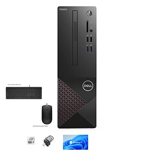 Image of Dell New Vostro 3681-Intel Core i3-10th Gen || 8GB Ram || 1TB HDD || Windows 11 Home+Office 2021 || Without Monitor & ODD || 3 Yr Warranty || 32 GB Sandisk Dual Pendrive
