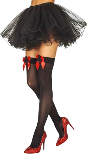Image of ToBeInStyle Women's Harlequin Jester Thigh High Stockings Playing Card Checkered Opaque Halloween Costume Hosiery