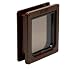 Cat Mate 4 Way Locking Cat Flap with Door Liner Brown