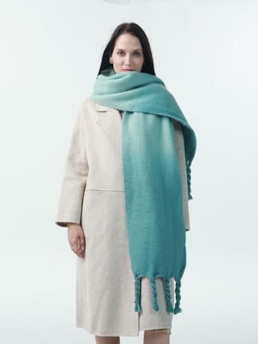 kaliya Winter Scarf for Women Plaid Blanket Shawl Wraps Warm Chunky Scarfs Colorful Oversized Large Scarves Men Women Scarf3