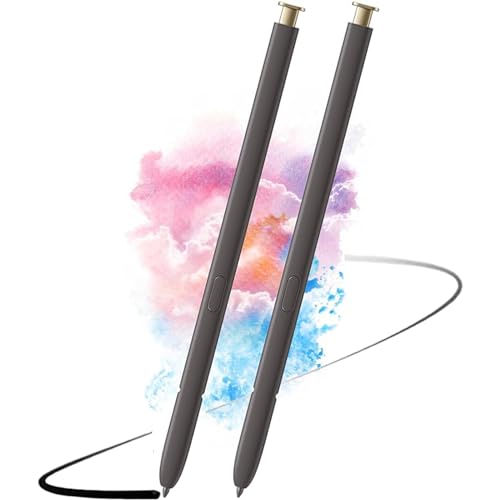 Lápiz S Pen para Samsung S24 Ultra paquete de 2 punteros de repuesto color amarillo