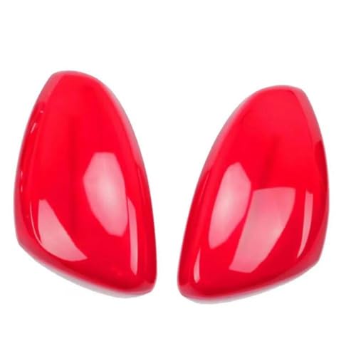Capots de bordure de rétroviseur de voiture Peugeot 208 GTI rouge