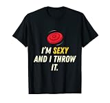 Frisbeee Geschenk für Frisbeespieler Disc Golf Frisbee T-Shirt