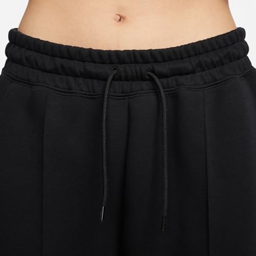 Nike Sportswear Tech Fleece Women's Mid-Rise Joggers Womens Size - M Black/Black4