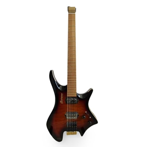 34-Inch Headless Electric Guitar Kit Sunburst