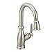 Moen 5985SRS Brantford One-Handle High-Arc Pulldown Bar Faucet with Reflex and Power Clean, Spot Resist Stainless