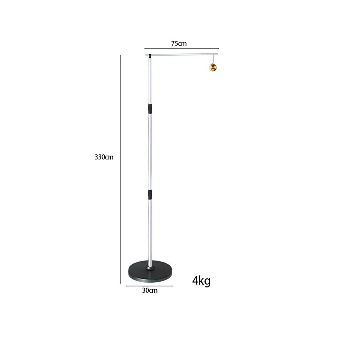 Probador de Salto Vertical Pro, Herramienta de Medición de Salto Ajustable