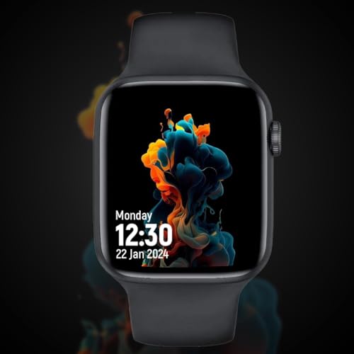 Image of PunnkFunnk T55 Ultra Smart Watch with 2 Series | HD 1.83 inch Display | Bluetooth Calling | Sports Mode | Health Mode | Sleep Tracking | Compatible with All Android & iOS (Black Strap)