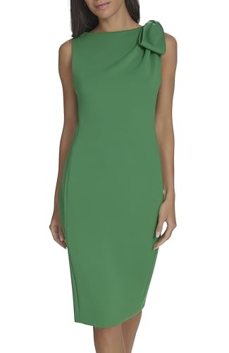 Calvin Klein Women's Sheath Event Party Knee Length Dress