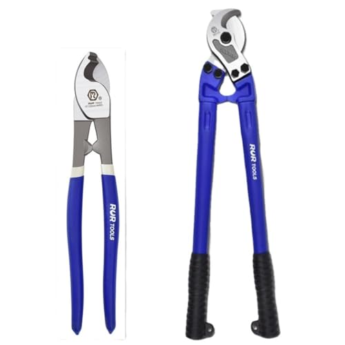 2Pcs Heavy Duty Cable Cutters Set - 10&14-inch,for Copper and Aluminum Cable Cutter, Includes 2 Pcs,Stainless Steel Wire Rope Cutter 2Pcs Heavy Duty Cable Cutters Set - 10&14-inch,for Copper and Aluminum Cable Cutter, Includes 2 Pcs,Stainless Steel Wire Rope Cutter