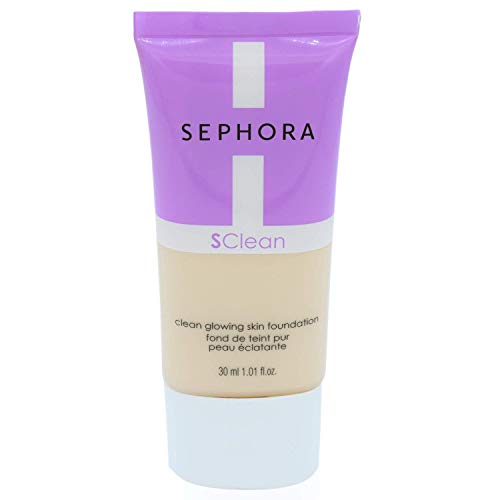 Sephora Collection Clean Glowing Skin Foundation Full Size Face Makeup Liquid Foundation for