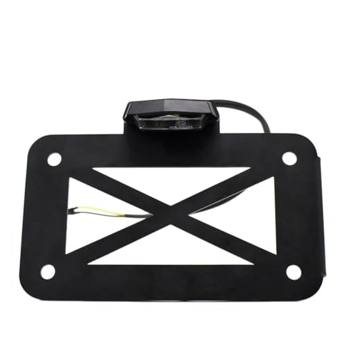 Support plaque d'immatriculation LED moto pour un look épuré style Bobber