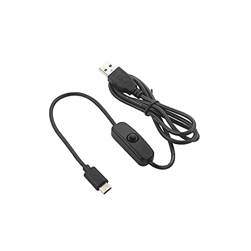 xcluma Raspberry Pi 4 ZERO 1 meter USB TO USB Type C Type-c with Switch ON OFF button (B07FTNNWRW) Amazon Price History, Amazon Price Tracker
