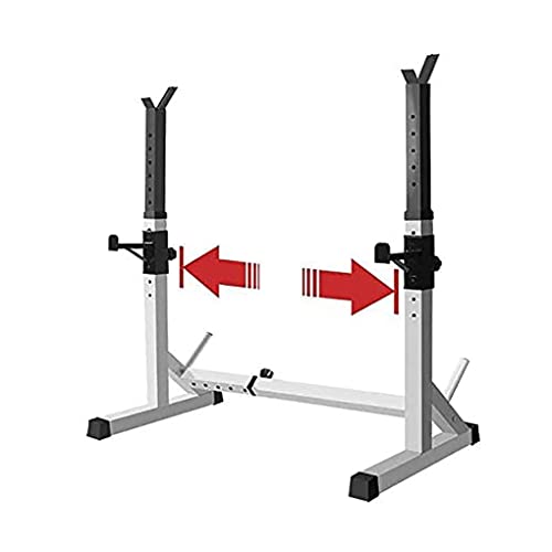 ERoomQ Squat Barbell Free Bench Press Stands Home Gym Adjustable Barbell Rack, Multi-Function Weight Lifting Rack Home Fitness Equipment