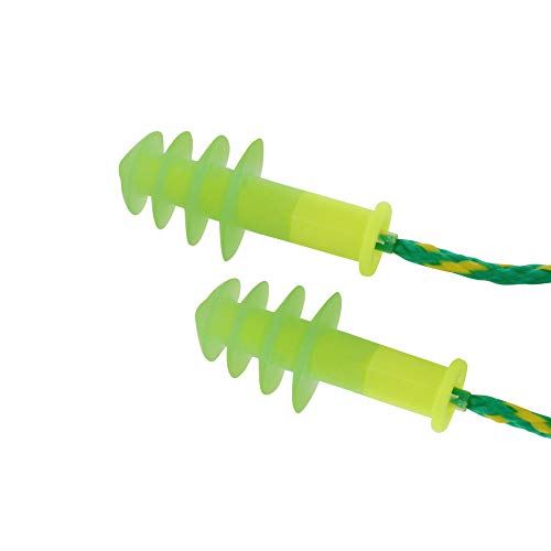 Howard Leight by Honeywell Fusion Corded Reusable Small Earplugs, 100-Pairs (FUS30S-HP)