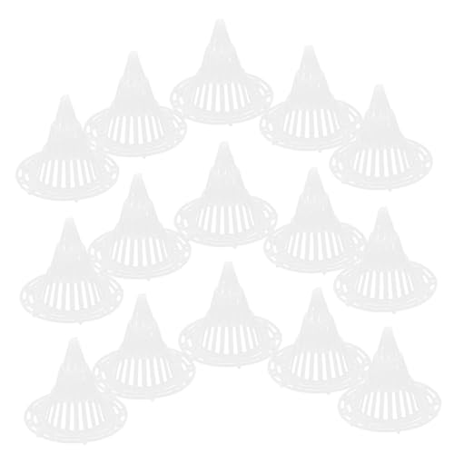 DOITOOL 50 Piezas Unidades de Mallas para Macetas Protectores de Fondo para Jardín Pads de Drenaje para Macetas Bonsáis Ventilados y Resistentes para Evitar Fugas de Tierra