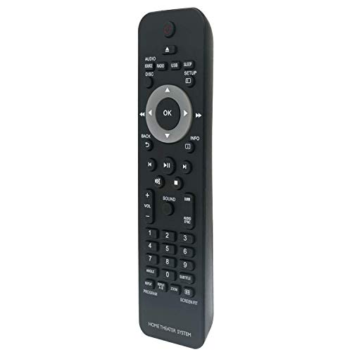 Allimity Replacement Remote Control fit for Philips Home Theater System HTD3200 HTS2200 HTS2500 HTS2511 HTS3019 HTS3020 HTS3201 HTS3269 HTS3270 HTS3277 HTS3373 HTS3376 HTS3377 HTS3510 HTS3520 HTS3530 4 31nk Oz74mL