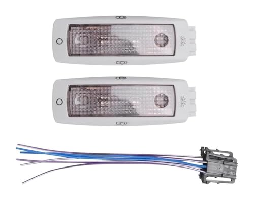 Lámpara de techo para mapa y lectura nítida en Seat Leon 2000-2006 con OEM 3B0947291B