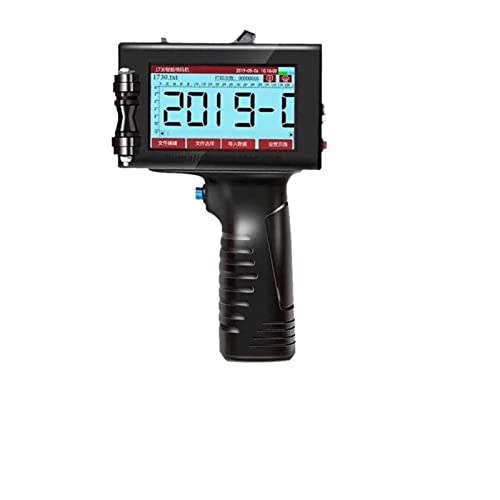 Image of 12.7mm Online QR Bar Batch Code Date Number Logo Expiry Date Label Portable Hand Jet Handheld Thermal Inkjet Printer
