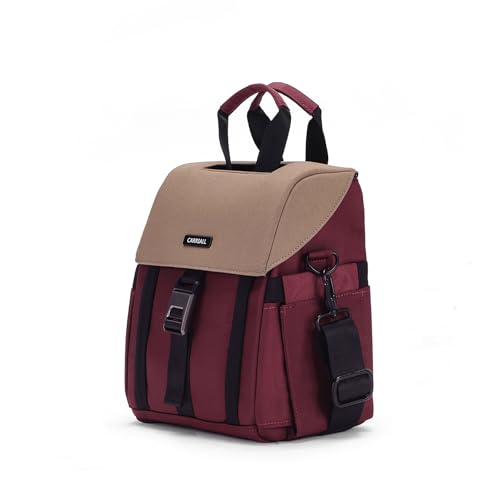 Image of Carriall Nova Meal Bag - Maroon Lunch Bag /Tiffin Bag for Daily Use, Office, College, School, Travel & Picnic | Easy to Clean & Easy to Carry | 6.7 L Storage Capacity | For Men, Women, Boys & Girls