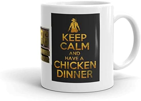 Pubg Keep Calm and Have A Chicken Dinner Printed Coffee Mug Coffee Mug 296