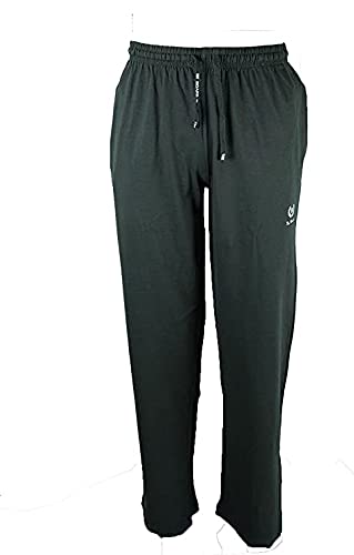  BE BOARD Pantalone Tuta Uomo Taglie Forti Cotone Leggero Art 910 CONF Grafite (5XL)