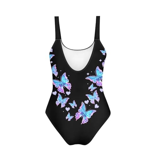 Image of Ystardream Teen Girls One Piece Swimsuit Beach Athletic Bathing Suits Quick Dry