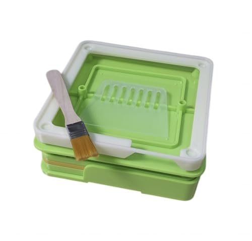 RESTEQ Macchina manuale per capsule 00" con 100 posti per riempire capsule in polvere