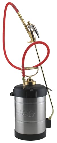B&G - Primeline 1 Gallon Sprayer (N124-S-18) - Extenda-Ban Valve - 18 Brass Extension - 4-Way Tip - Durable Precise Field Repairable