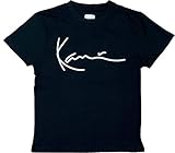 Style: Basic, Streetwear Karl Kani Damen T-Shirt Signature Black (S)