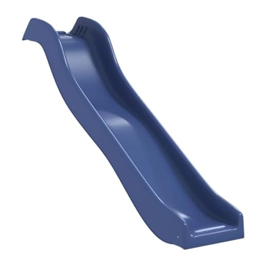 vidaXL Toboggan de Jeu Bleu 174x38 cm polypropylène, équipement de Jeu de Jardin, Toboggan de Jeu de Jardin, Toboggan de Jeu extérieur