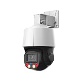 EmpireTech 4MP 1/2.8' CMOS 5X Optical Zoom Wired PTZ Camera with Auto Tracking,Built-in Mic and Speaker for Two-Way Talk,Motion Detection,PoE and PoE+,PTZ3E405-AI